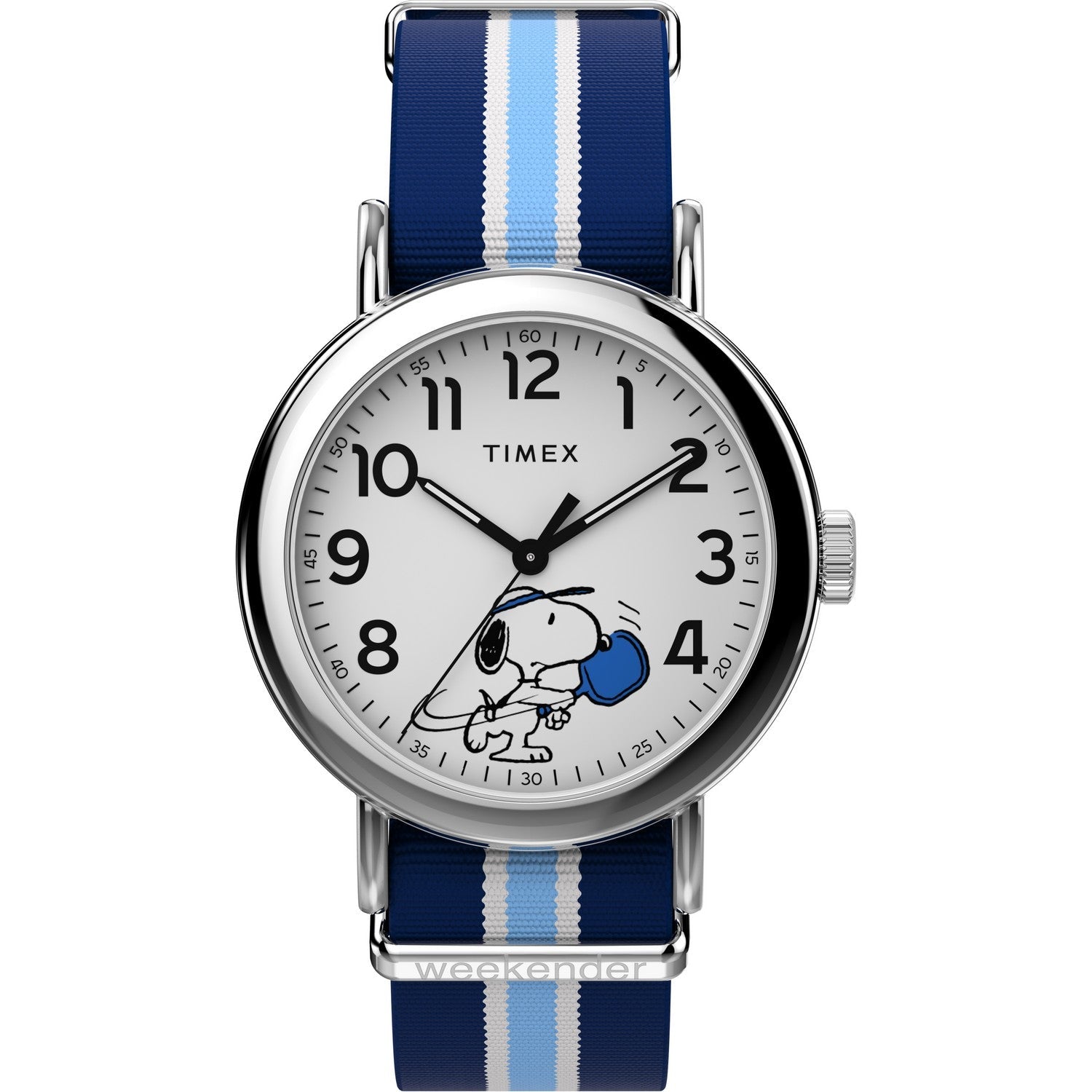 Timex Mens Peanuts Brass White Dial Watch TW2Y50600
