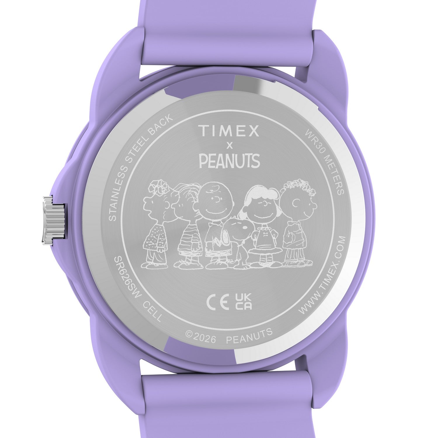 Timex Peanuts ABS White Dial Watch TW2Y51200