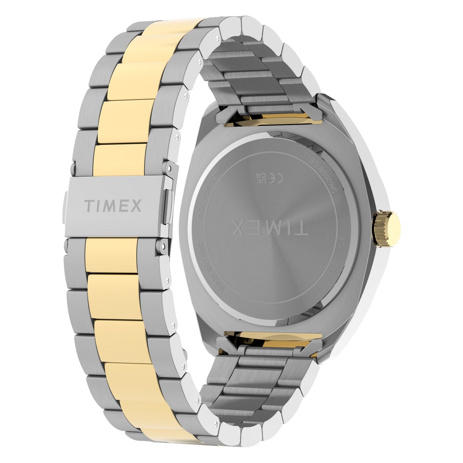 Timex Watches Mens Weston 45mm Stainless Steel Bracelet Watch TW2Y89100