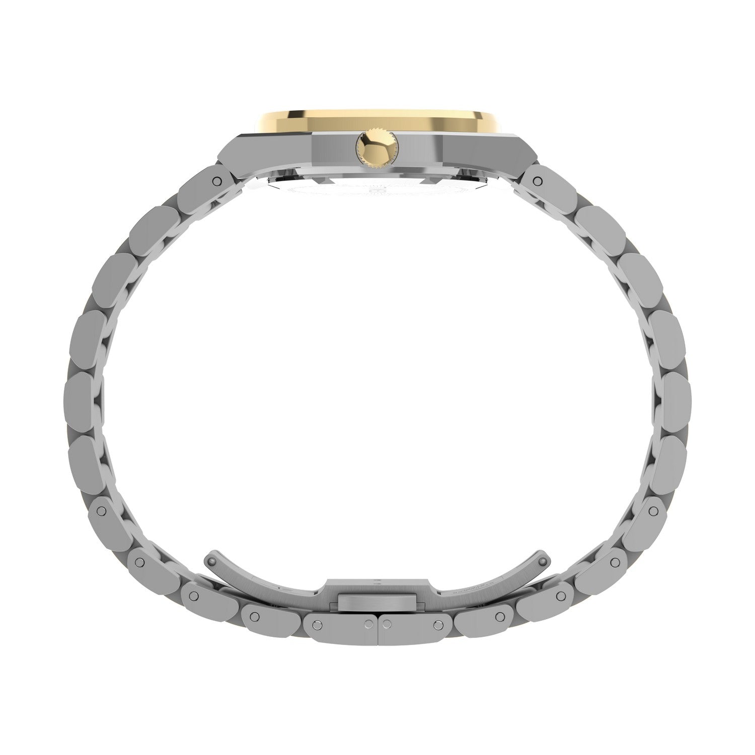 Timex Watches Womens Timex® Quartz E Line 30mm Stainless Steel Bracelet Watch TW6A00800