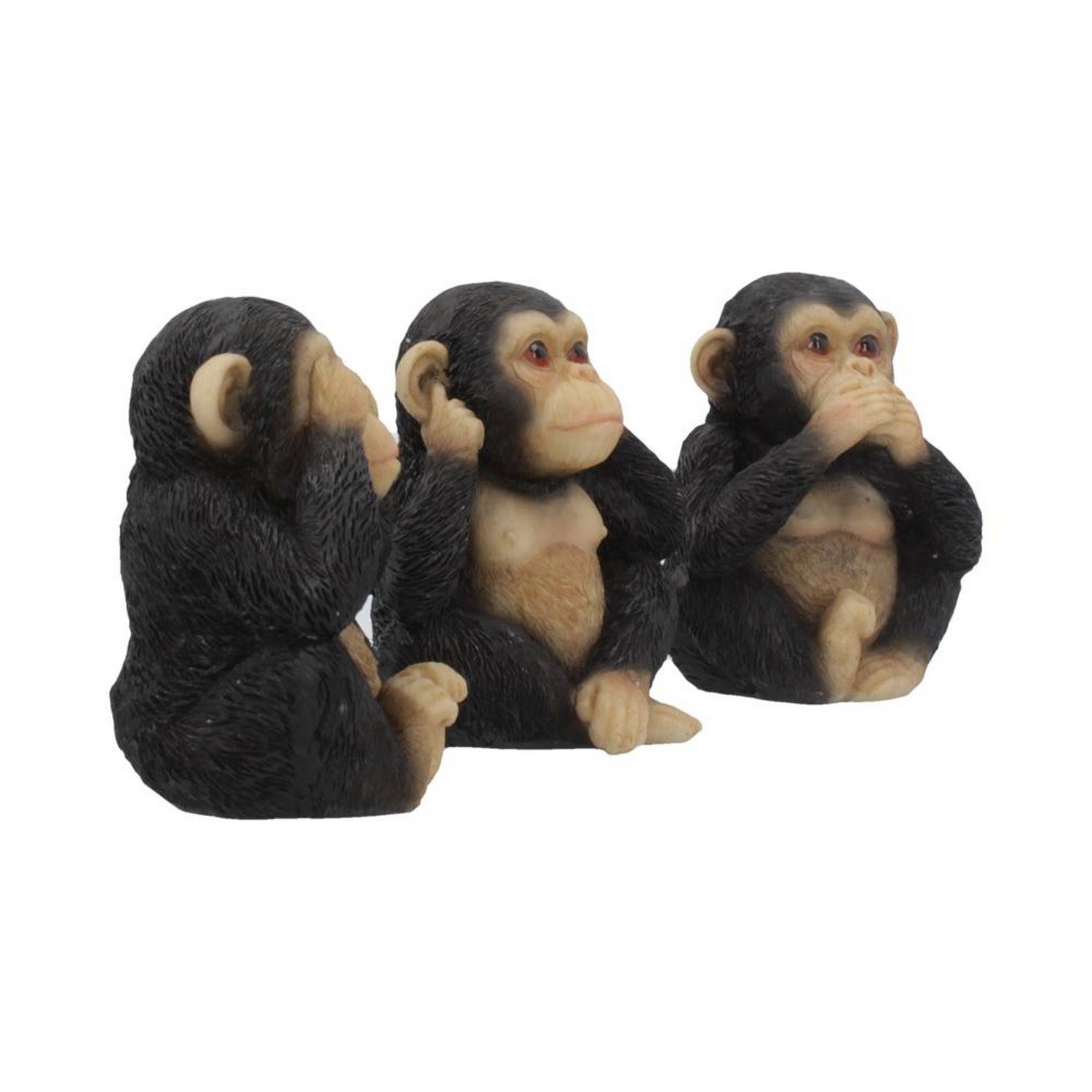 Three Wise Chimps 8cm U4174M8