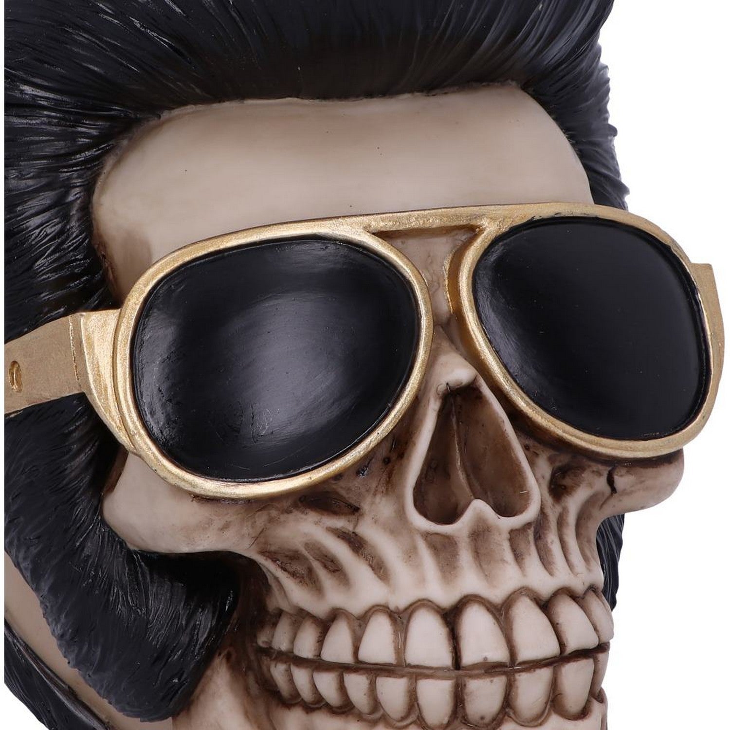 Uh Huh The King Elvis Skull Figurine U5425T1