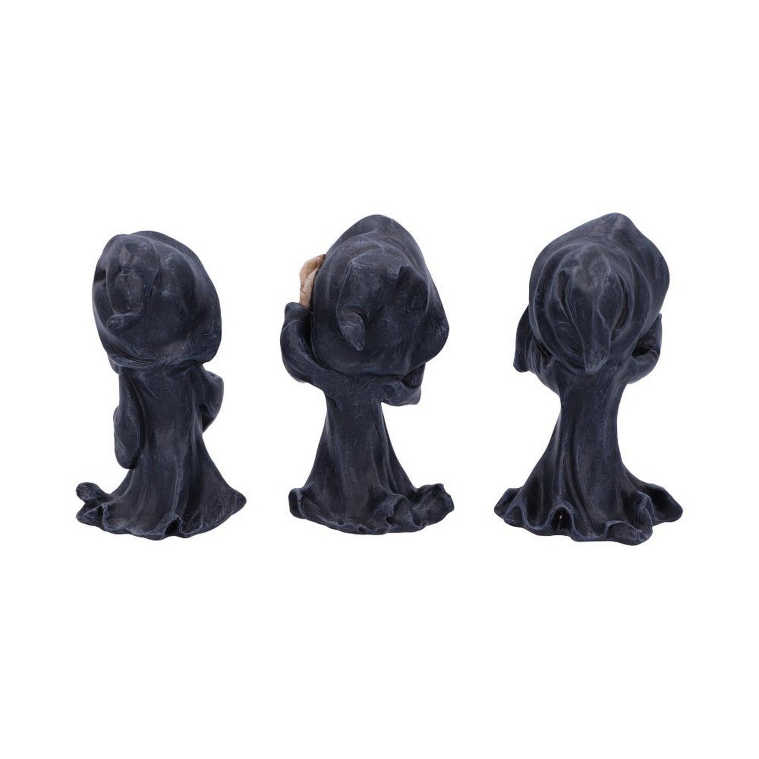 Three Wise Reapers 11cm See No Hear No Speak No Evil Cartoon Grim Reapers U5474T1