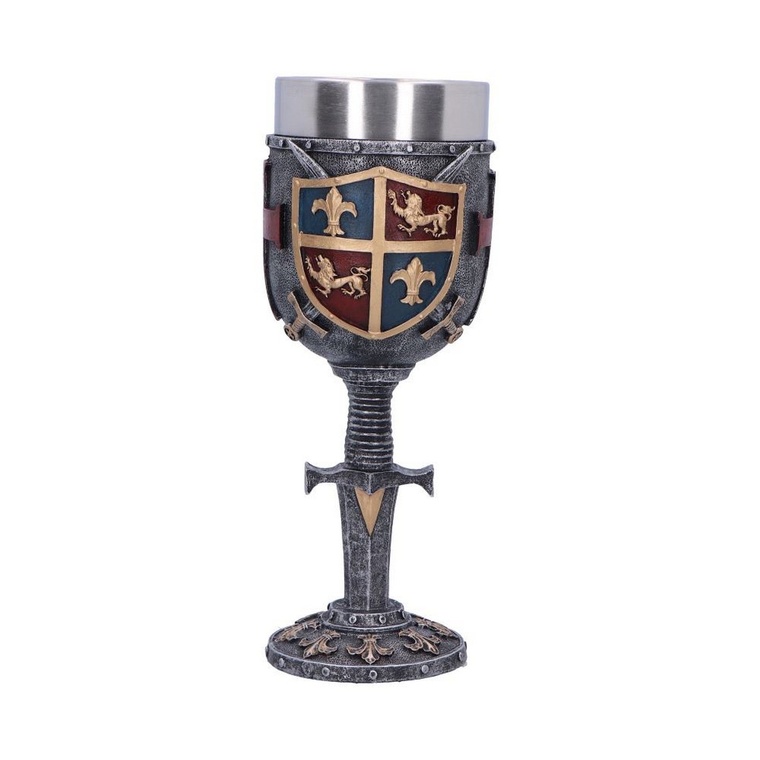 Heraldic Medieval Goblet 20cm U6714A24