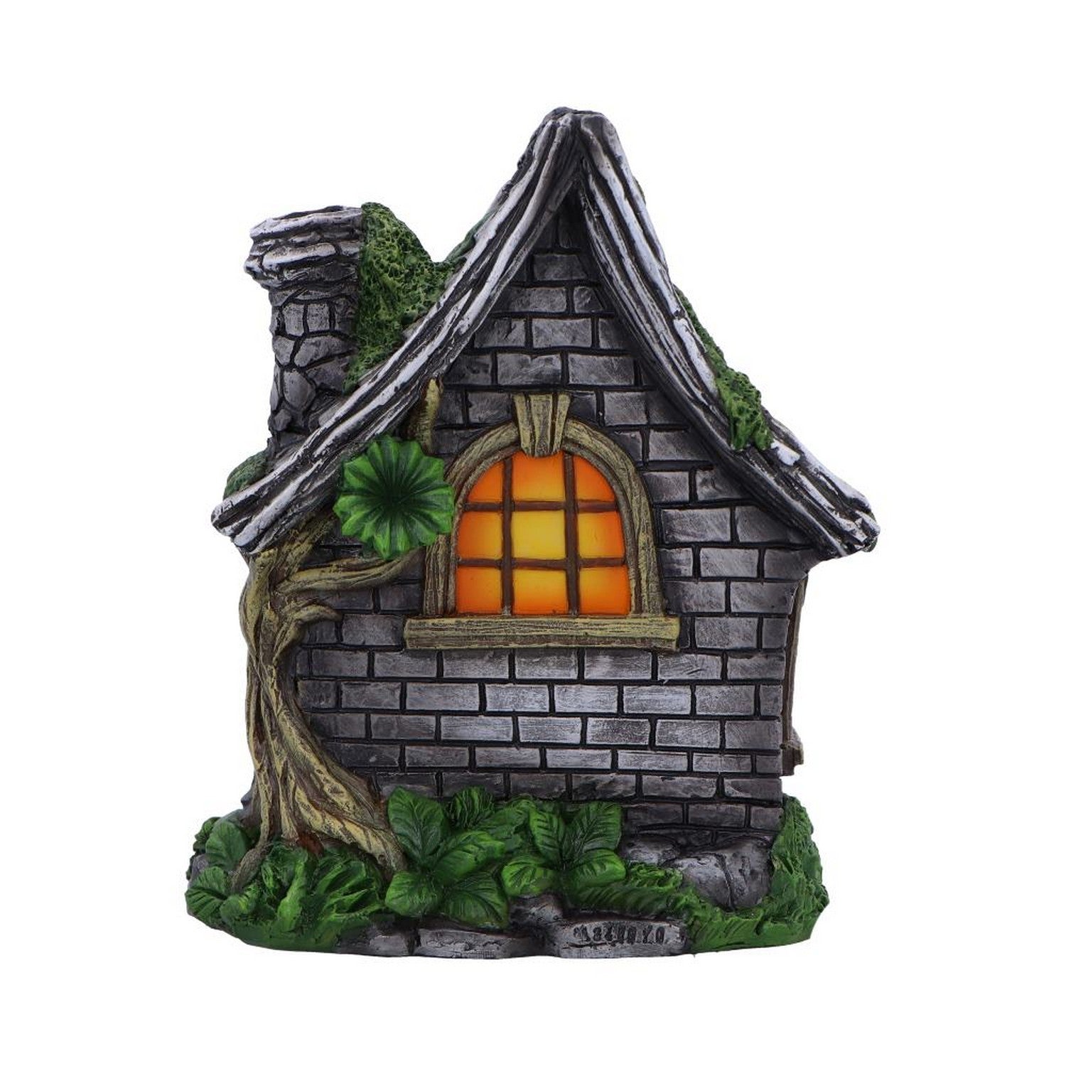 Curly Oak Manor Light Up Fairy House U7035M25
