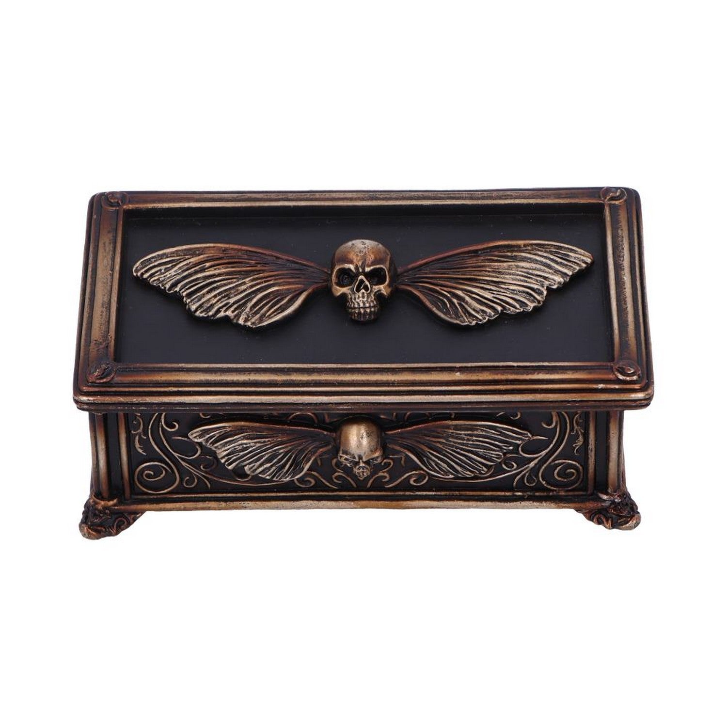 Death's Head Treasure Ornamental Box U7038M25