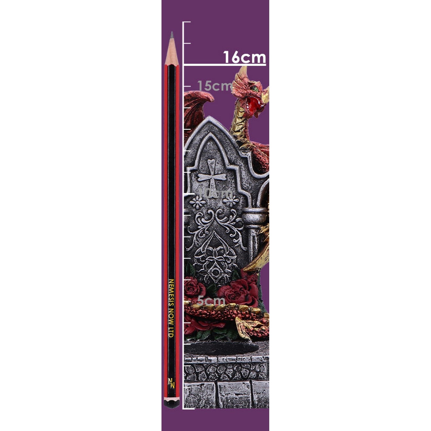 Light of the Dragon Red Ornamental Tealight Holder U7052M25