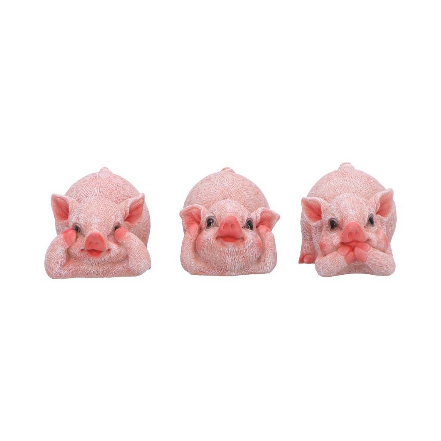 Three Wise Playful Pigs 5.2cm U7234C25