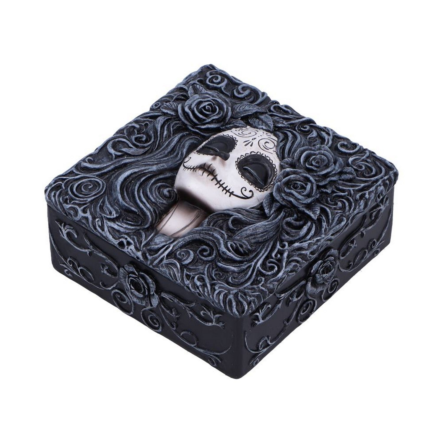 Flor de Muerte Trinket Box 6.3cm U7281C25