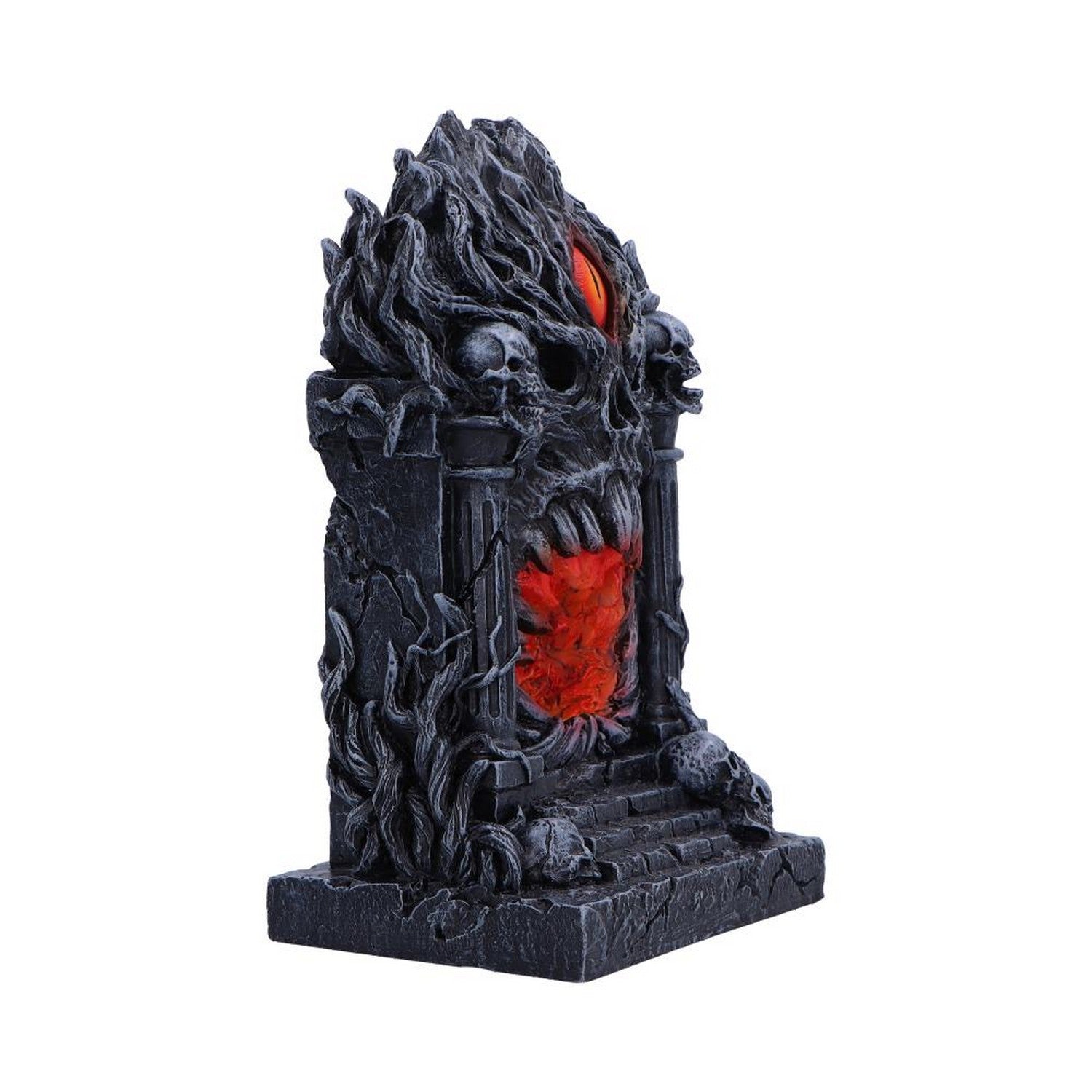 Gothic LED Skull Door to the Underworld 22cm U7284C25