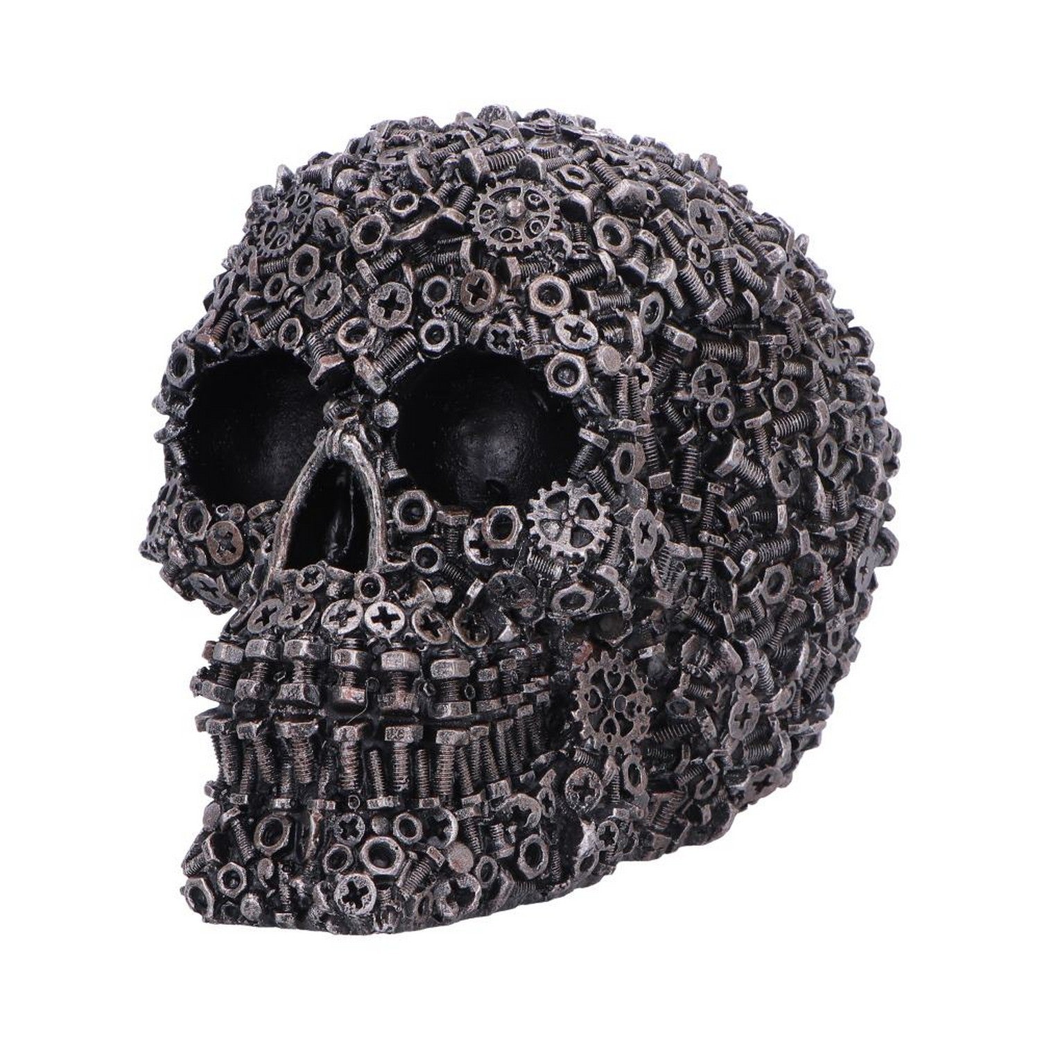 Screwed Skull Figurine 12cm U7621B26