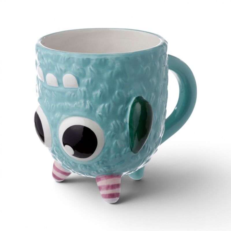 Monstarz Monster Blue Upside Down Ceramic Shaped Mug UMUG04
