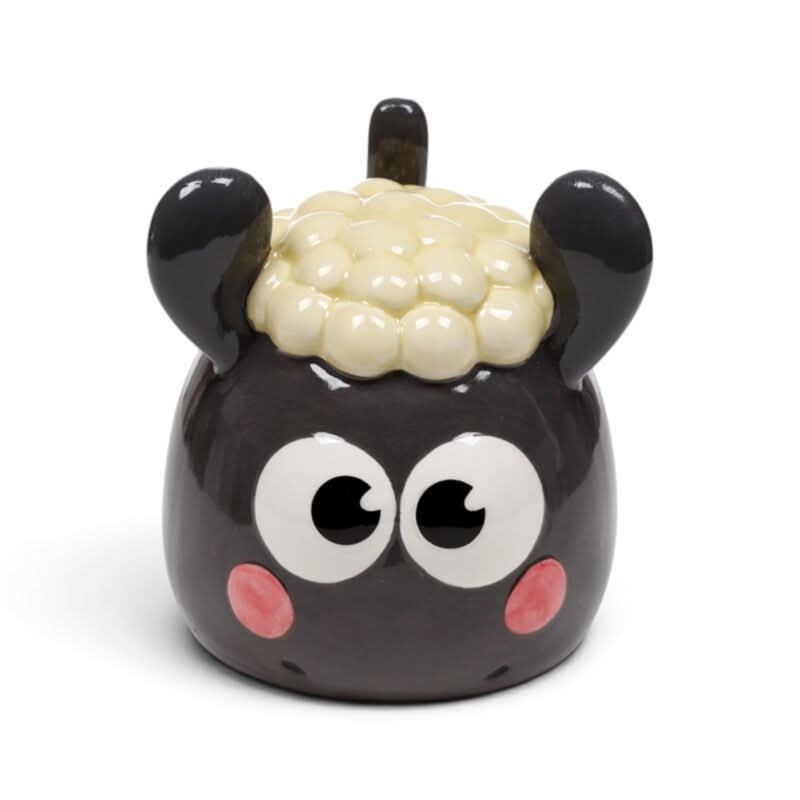 Kawaii Cute Shaun the Sheep Upside Down Ceramic Shaped Mug UMUG19