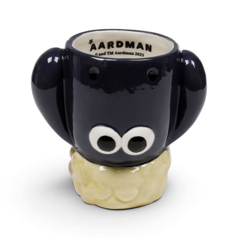 Shaun the Sheep Upside Down Ceramic Shaped Mug UMUG20