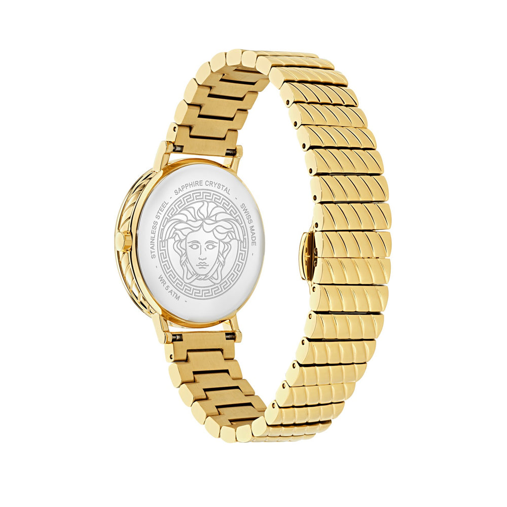Versace Women’s Oval 36 mm Modern Quartz Watch VE0O00425