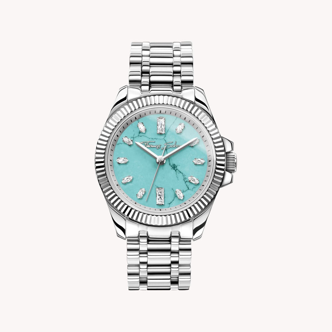 Divine  Imitation Turquoise Women's Watch WA0435-201-209