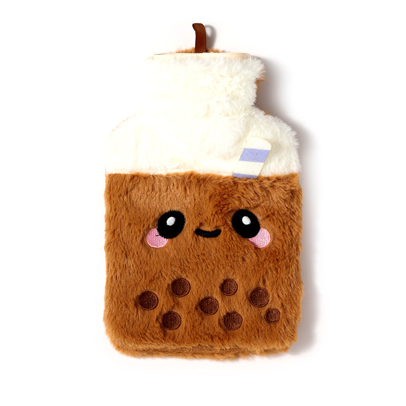Bubble Tea Foodiemals Hot Water Bottle with Plush Cover WARM120