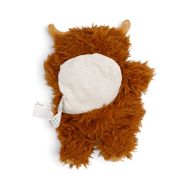 Highland Coo Cow Cream Nose Microwavable Plush Lavender Heat Pack WARM145