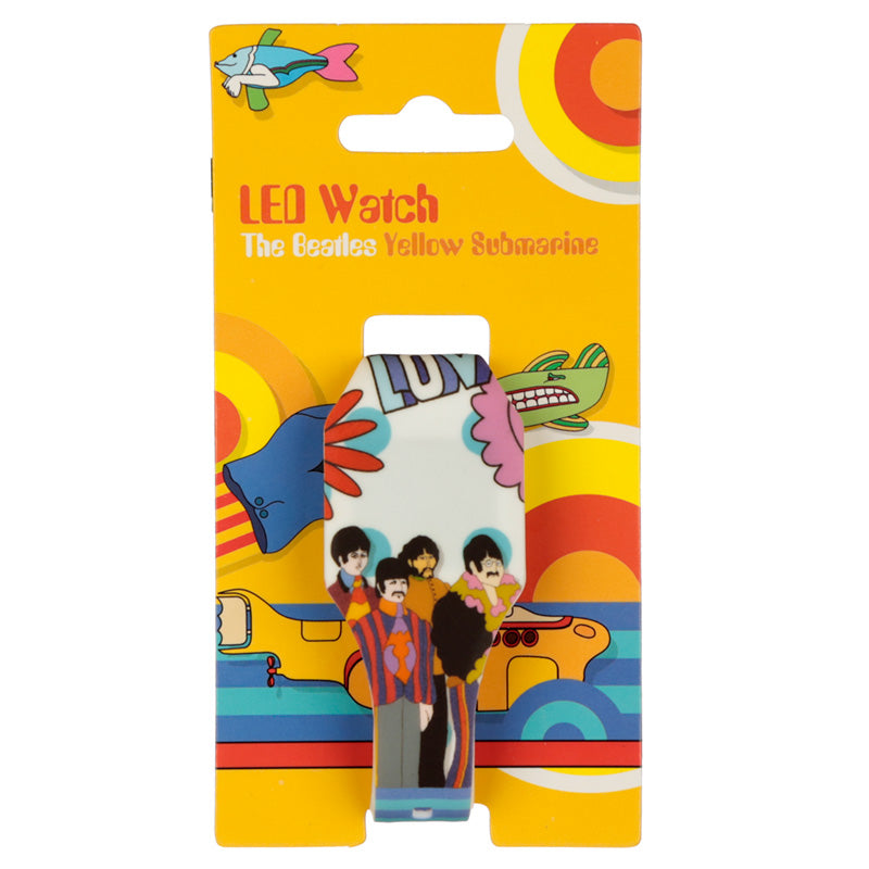 The Beatles Yellow Submarine Silicone Digital Watch WATC08