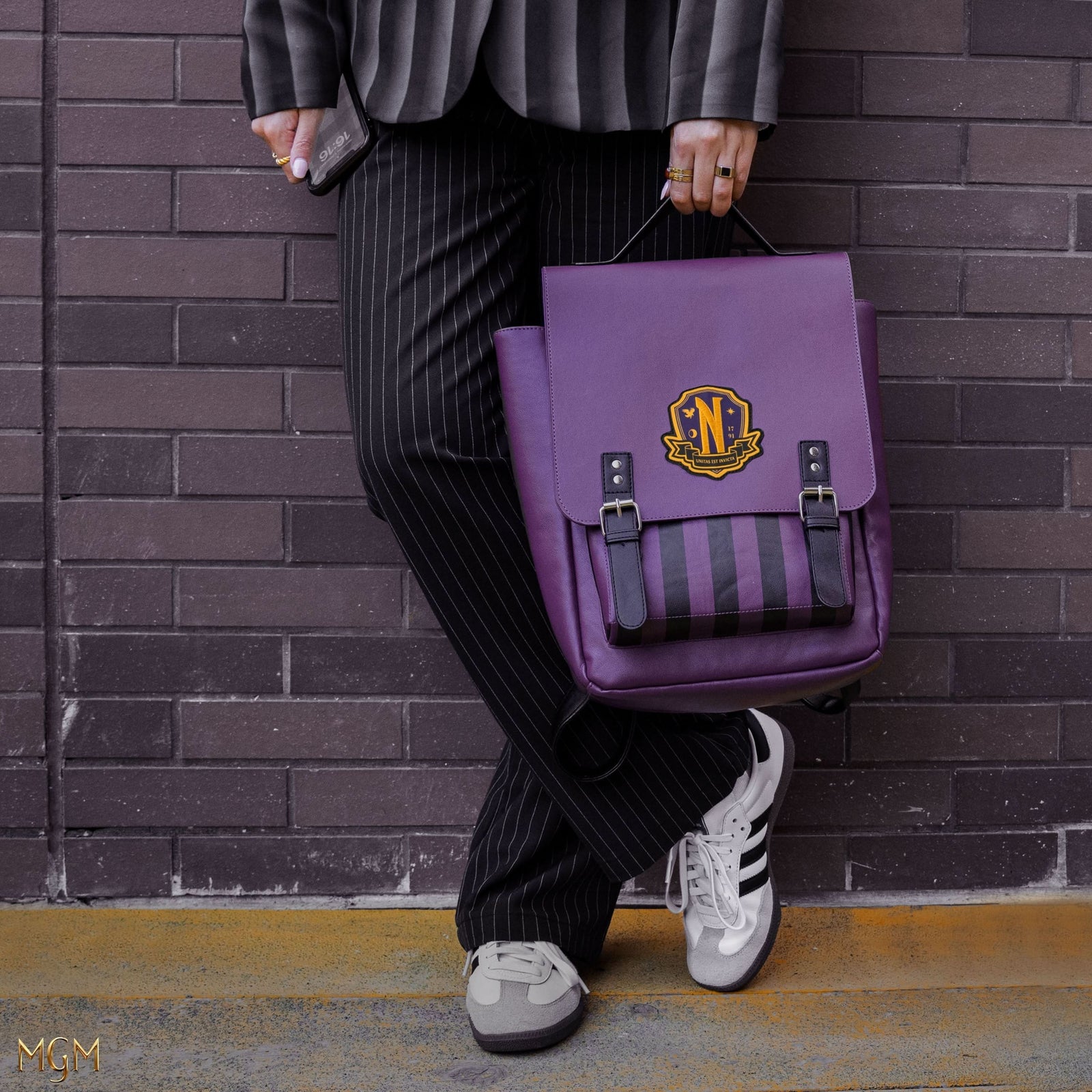 Purple Nevermore Academy Backpack CR2482
