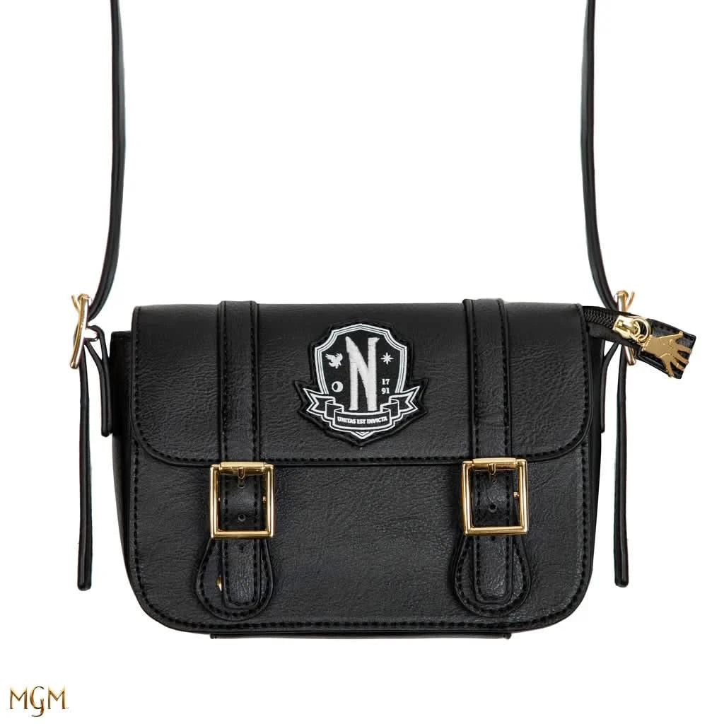 Wednesday Nevermore Academy Satchel Bag CR2371