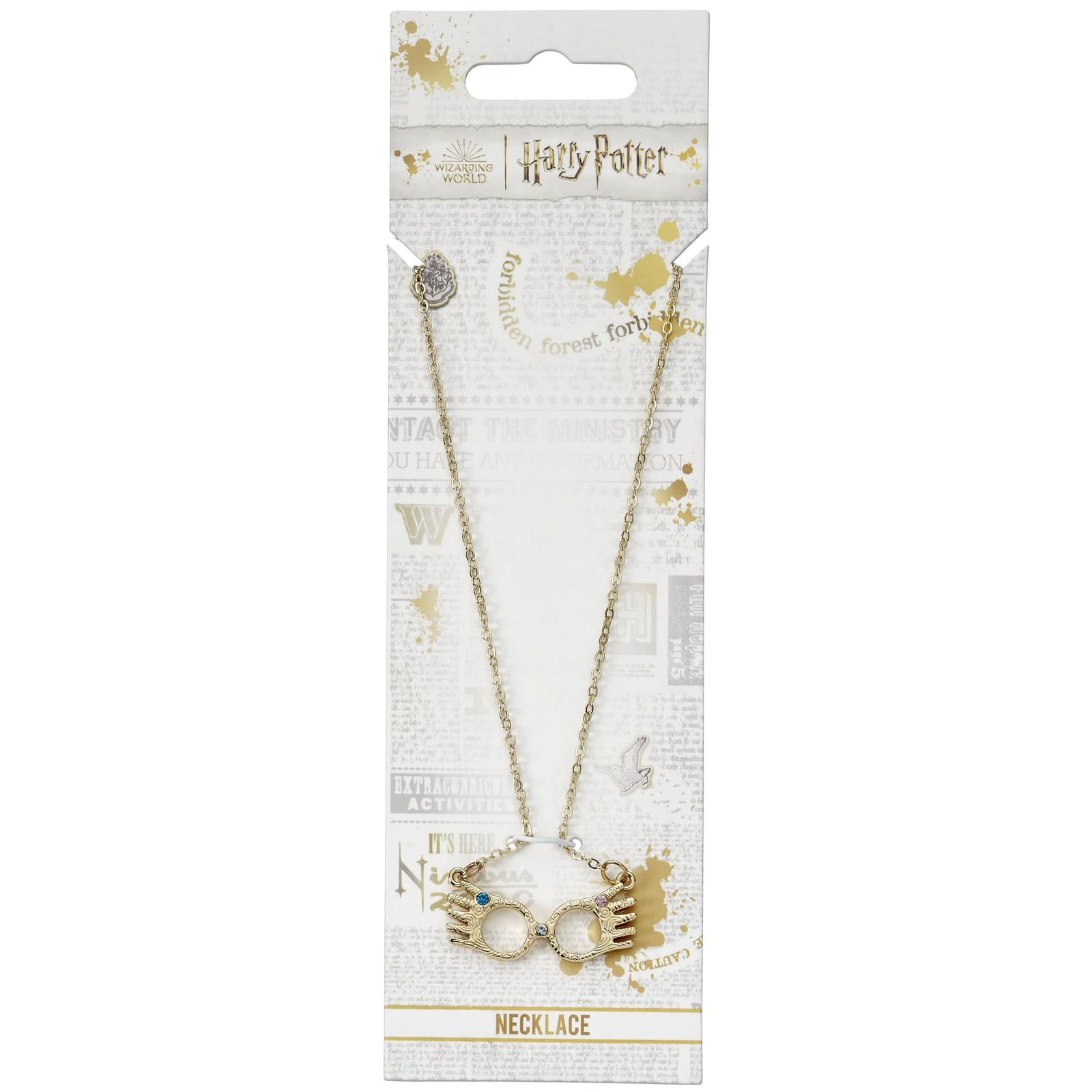Harry Potter Gold Tone Luna Lovegood Necklace WNG00256