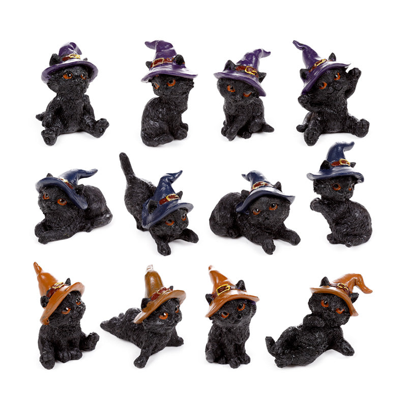 Witches Magical Black Cat World Figures WS163C