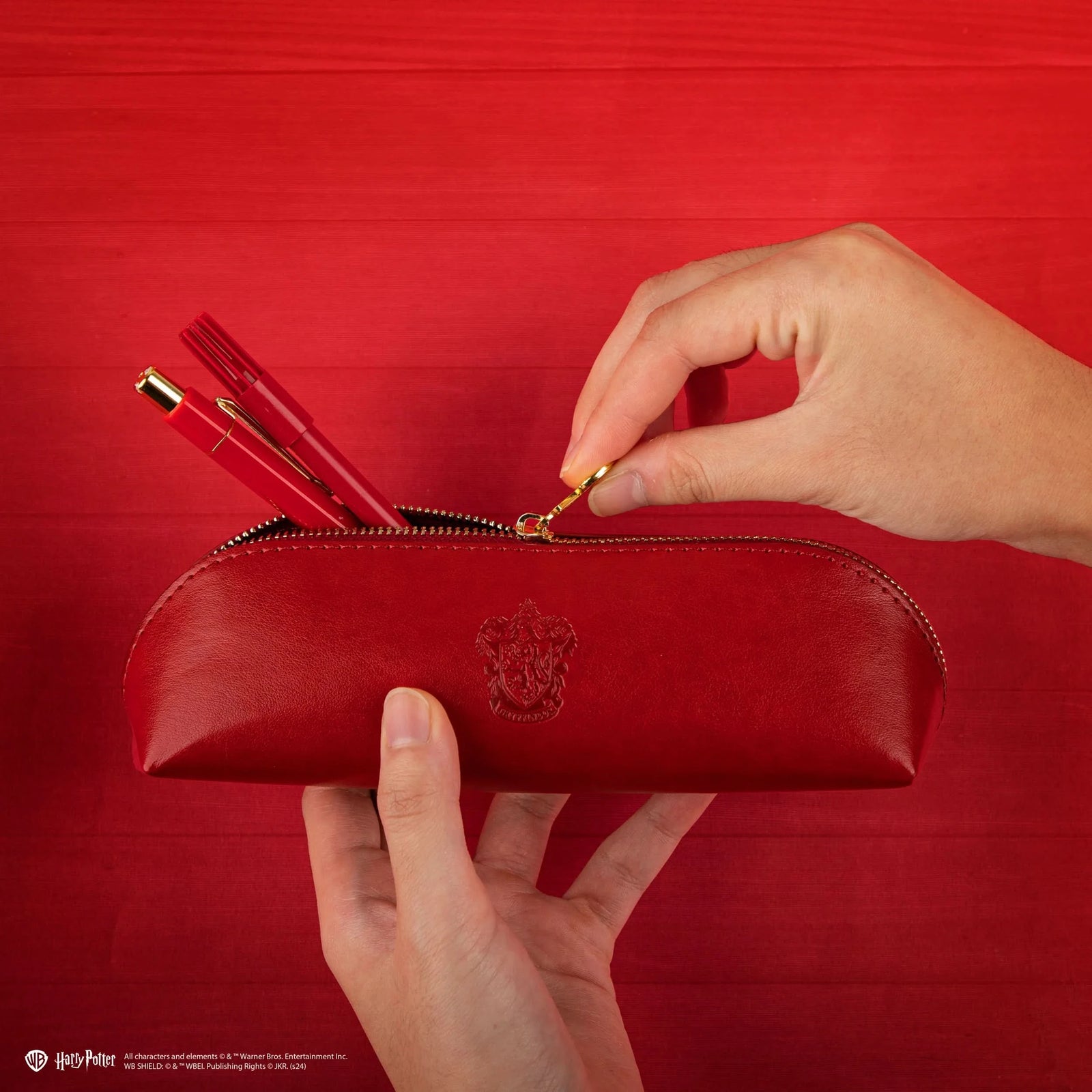 Harry Potter Gryffindor Pu Leather Pencil Case CR5221