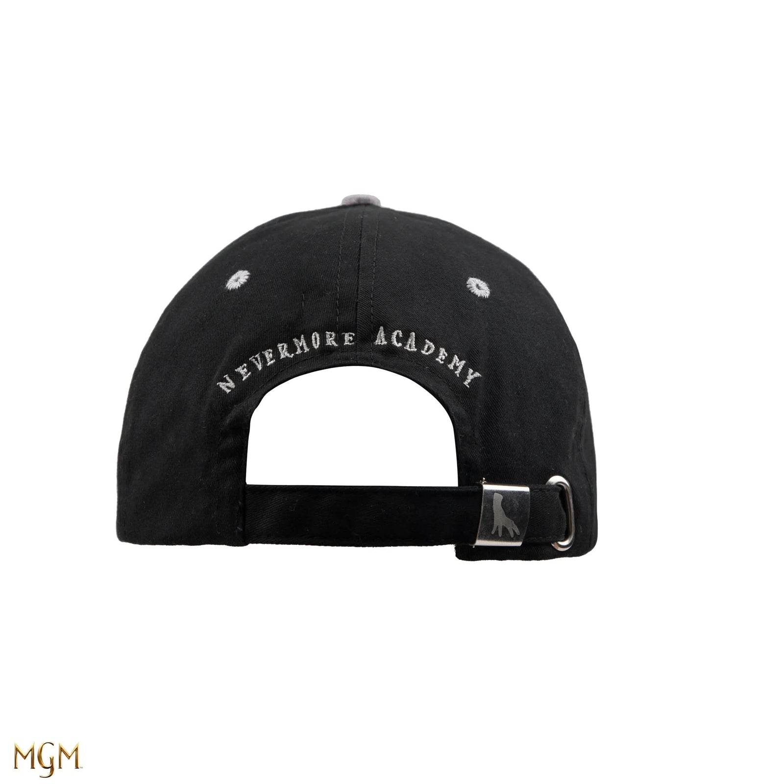 Wednesday Nevermore Academy Black Baseball Cap CR2671