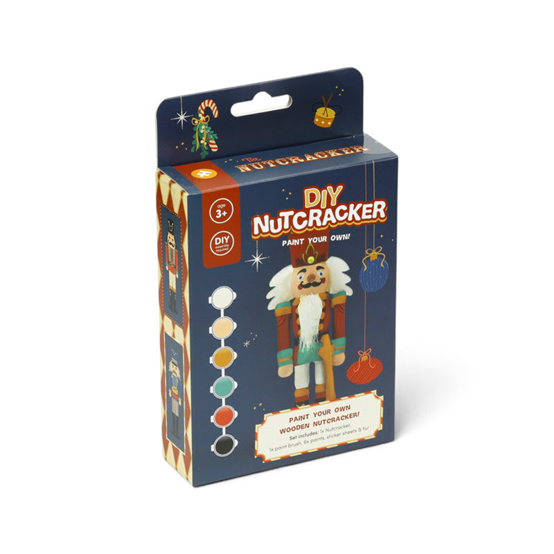 Christmas The Nutcracker Paint Your Own 3D DIY Christmas Tree Decoration XDIY18