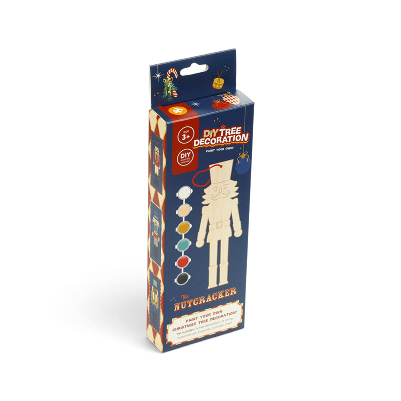 Christmas The Nutcracker Paint Your Own DIY Christmas Tree Decoration XDIY23