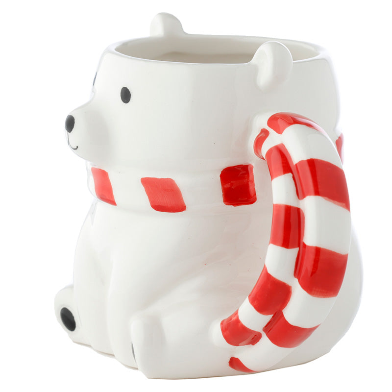 Polar Bear Ceramic Shaped Mug XMUG69