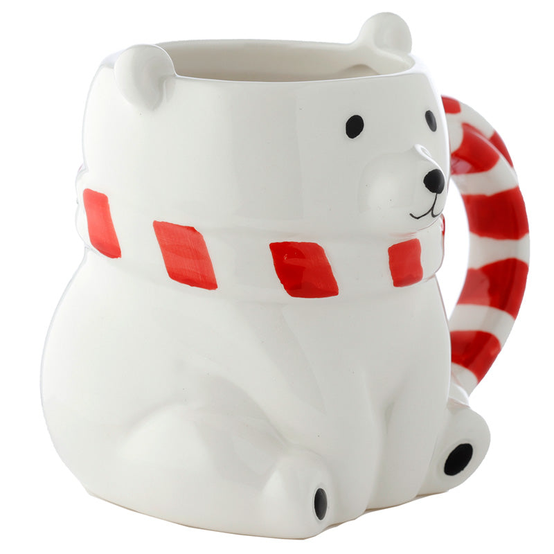 Polar Bear Ceramic Shaped Mug XMUG69