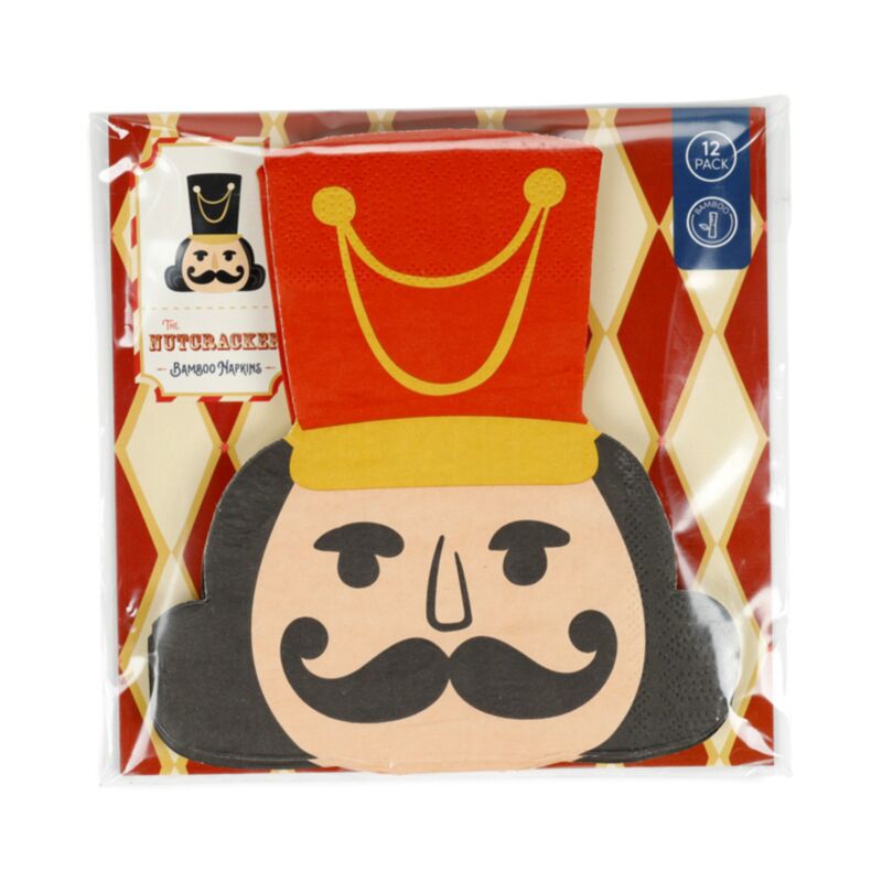 Christmas The Nutcracker Pack of 12 3ply Paper Party Napkins XNAPK14