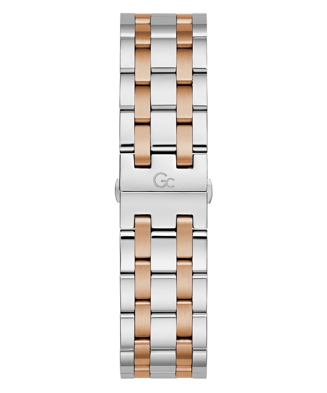 GC Sportchic Mens Silver & Rose Gold Tone Watch Z14009G9MF