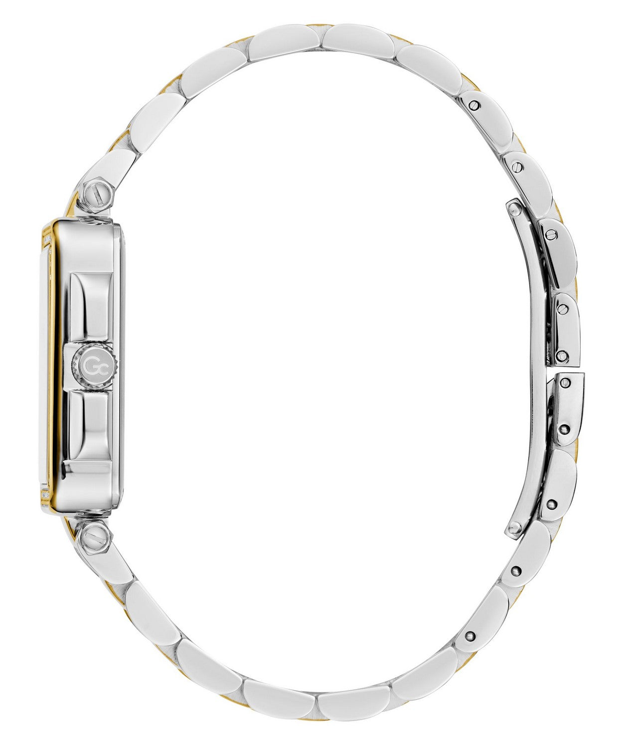 GC Dress Womens Silver & Yellow Gold Tone Watch Z29009L9MF