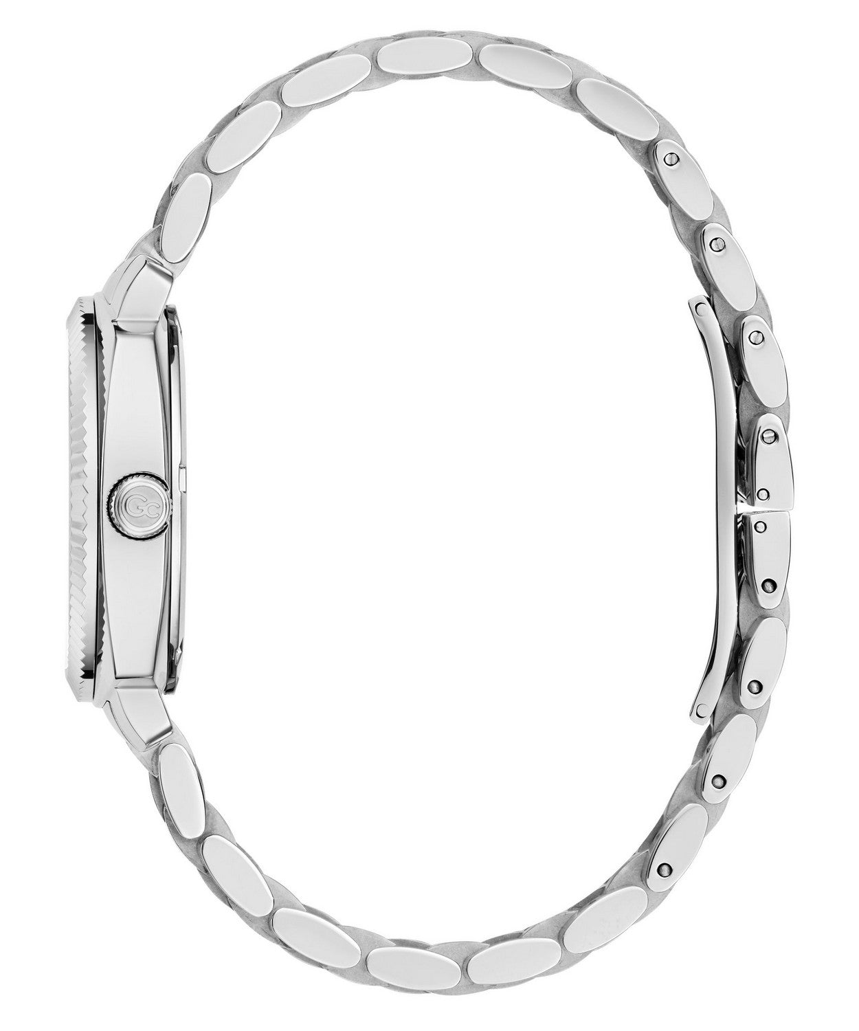 GC Dress Womens Silver Tone Watch Z44005L3