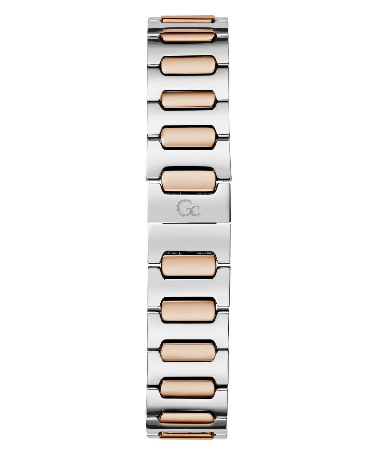 GC Sportchic Womens Silver & Rose Gold Tone Watch Z52001L1MF