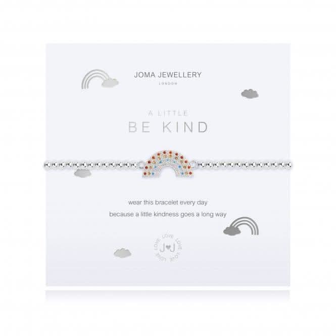 A Little Be Kind Silver 17.5cm Stretch Bracelet 4361Joma Jewellery4361