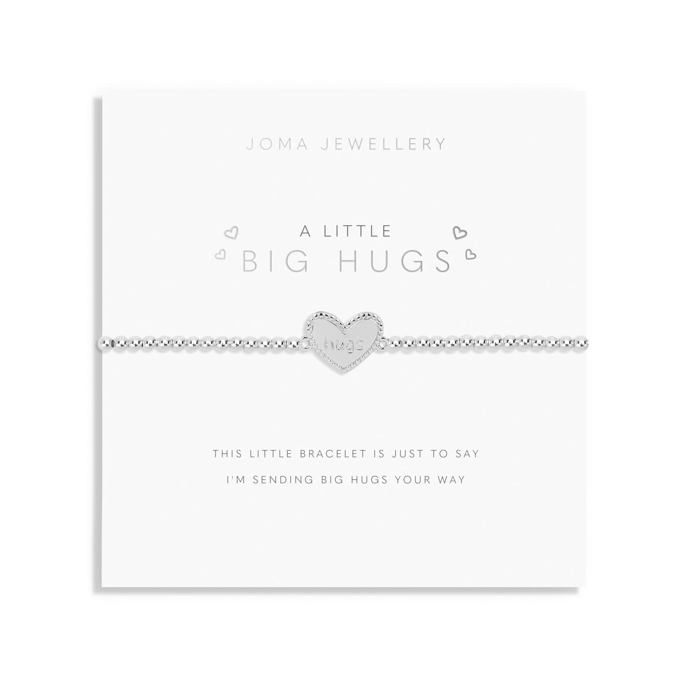 A Little Big Hugs Silver Plated Bracelet 7403Joma Jewellery7403