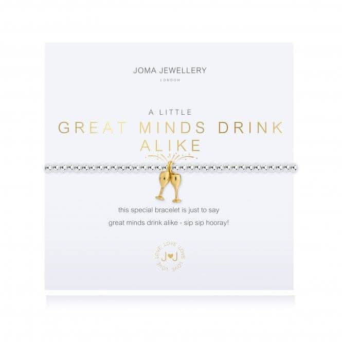 A little Great Minds Drink Alike Bracelet 4679Joma Jewellery4679