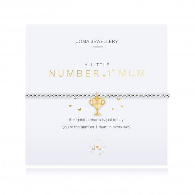 A little Number 1 Mum Bracelet 4682