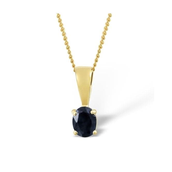 Acotis Diamonds 18K Gold Sapphire Pendant DCP01 - SAcotis DiamondsDCP01 - S