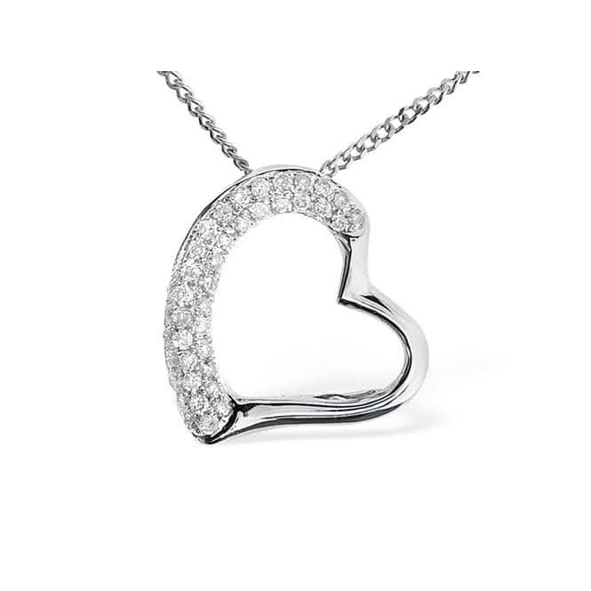 Acotis Diamonds 18K White Gold 0.19ct Diamond Pendant P2402Acotis DiamondsP2402