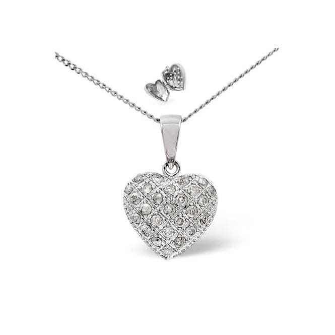 Acotis Diamonds 18K White Gold 0.50ct Diamond Pendant P2394Acotis DiamondsP2394