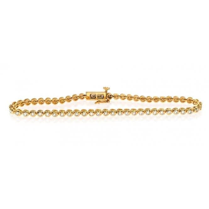 Acotis Diamonds 9K Gold 3.00ct Diamond Bracelet G1162Acotis DiamondsG1162
