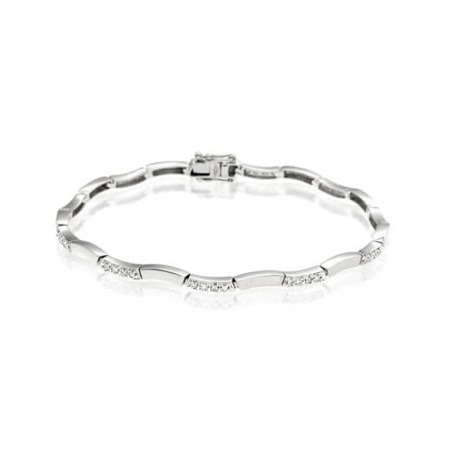 Acotis Diamonds 9K White Gold 0.33ct Diamond Bracelet G1140Acotis DiamondsG1140