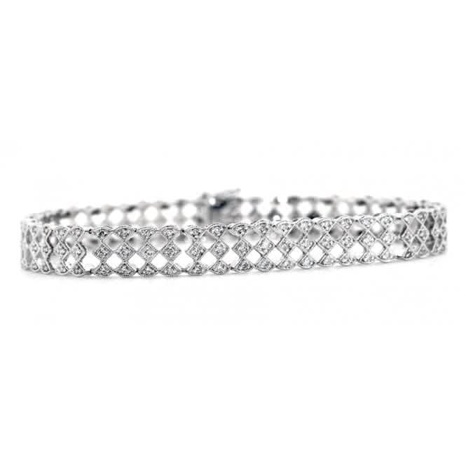 Acotis Diamonds 9K White Gold 0.85ct Diamond Bracelet G1325Acotis DiamondsG1325