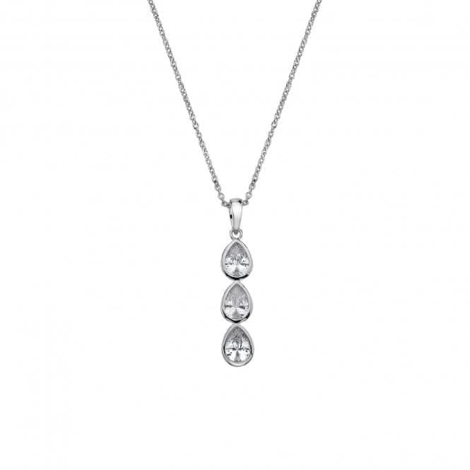 Acqua D'Amore Triple Silver Plated Pendant EP038