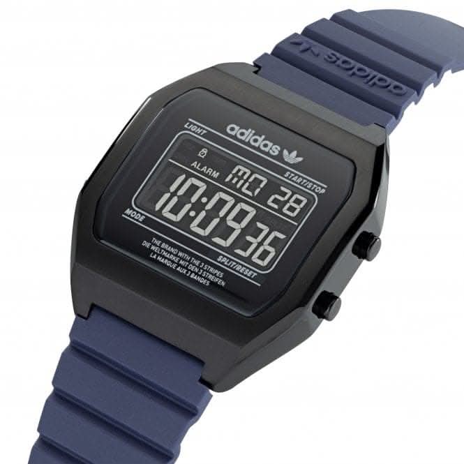 Adidas Originals DIGITAL TWO Stainless Steel Gunmetal Watch AOST22077AdidasAOST22077